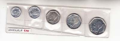D12 - set monede - Venezuela - emise in anul 2002 foto