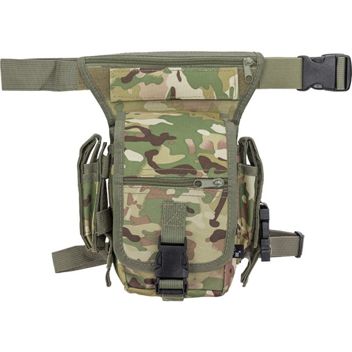 Geanta de Picior Hip-Bag Velcro MultiCamo MFH