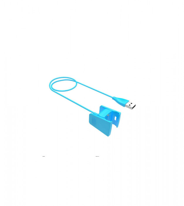 Adaptor incarcator USB pentru Fitbit Charge 2-Culoare Albastru