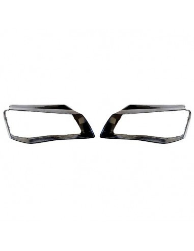 Set 2 sticle faruri pentru Audi A8 4H D4 Non Facelift (2009 - 2013)