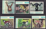 Ajman 1973 fauna maimute MI 2925-2930B MNH, Nestampilat