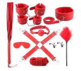 Set Rosy Bondage 10pcs Rosu