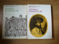 e0e CONSTANTIN C. GIURESCU, DINU C. GIURESCU - ISTORIA ROMANILOR 2 volume foto