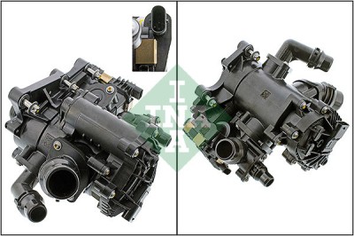 INA 538 0810 10 Thermal management module Pompă de apă, răcire motor foto