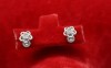 Cercei Din Argint - White Crystal - cod ARG282C, Argintboutique