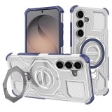 Husa Samsung Galaxy S26 Carbon Shield PRO, Albastru, Protectie Militara, Inel 360, Suport Magnetic Auto