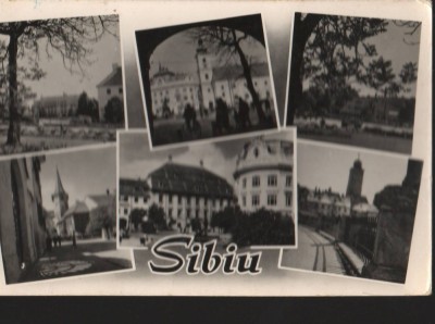 CPI B13622 CARTE POSTALA - SIBIU - MOZAIC, RPR foto