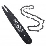 Set lama si lant drujba Detoolz, lungime 14&#039;, pas 3/8&#039;, grosime 1.3mm, 50 pinteni, 25 dinti, full chisel