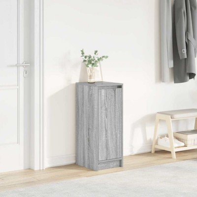 Gossi dulap de pantofi gri sonoma 29,5x34x76 cm lemn prelucrat foto