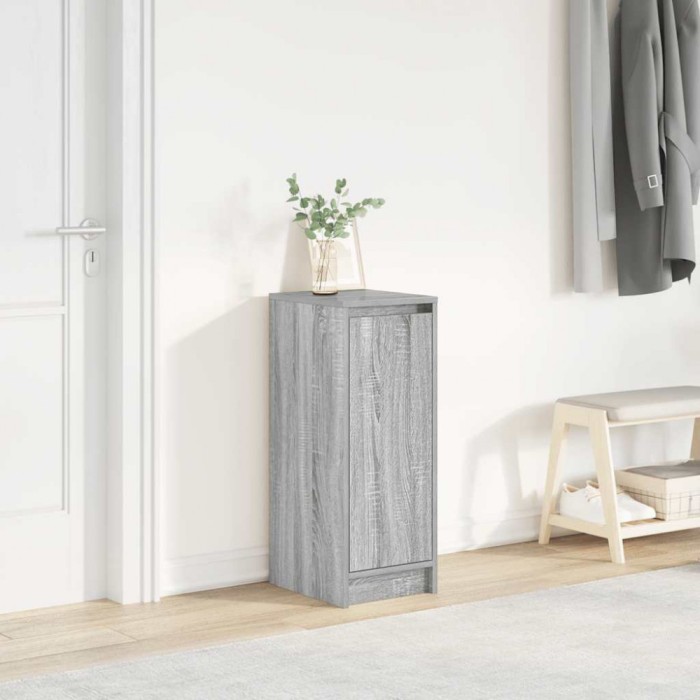 Gossi dulap de pantofi gri sonoma 29,5x34x76 cm lemn prelucrat
