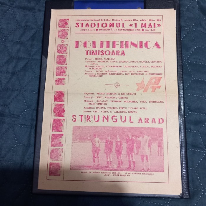 Program Poli Timisoara -Strungul Arad