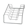 Suport din metal pentru farfurii, crom, SM606C, 280 x 185 mm
