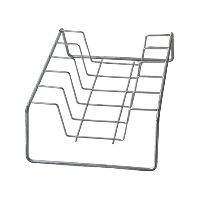 Suport din metal pentru farfurii, crom, SM606C, 280 x 185 mm