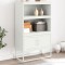 Gossi dulap tv, galben mustar, 100,5x39x60,5 cm, otel