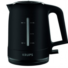 Fierbator electric Krups BW2448 Pro Aroma, 1.6L, 2.400 W, Filtru anticalcar, Negru - RESIGILAT