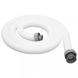 Furtun piscina Bestway 38mm x 3m, rezerva pompa filtrare/nisip, alb, Flowclear, 58368