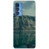 Husa compatibila cu Motorola G20 model Vulcanic lake, Silicon, TPU, Viceversa, Transparent, Carcasa