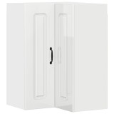 vidaXL Dulap de bucătărie Alb lucios 57 x 57 x 80 cm Lemn compozit 884728
