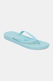 Ipanema slapi ANAT COLORS femei, culoarea turcoaz, cu toc plat, 82591-BD666