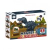 Joc constructii magnetic, dinozaur, 7 piese, Oem