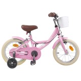 vidaXL Bicicletă pentru Copii 12 Inci pentru 2-4 ani Roz deschis 42009435