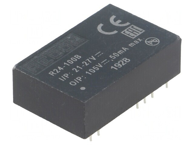Convertor DC/DC 5W 21-27V la 56-135V DIP24
