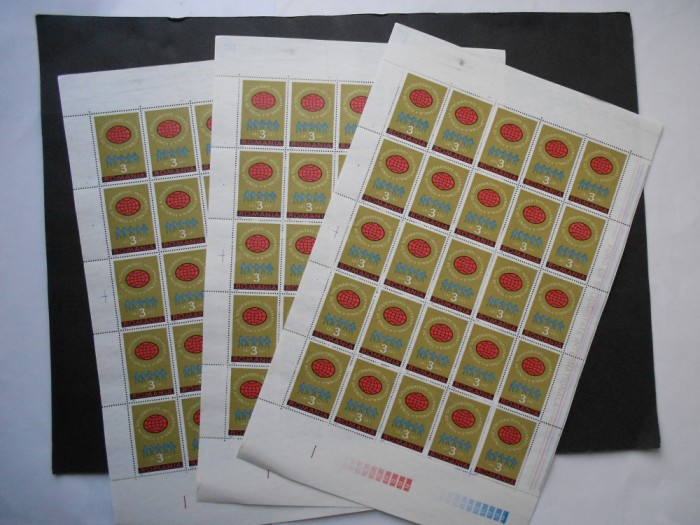 Lot 3 bucati COALA Fond de solidaritate internationala 1980