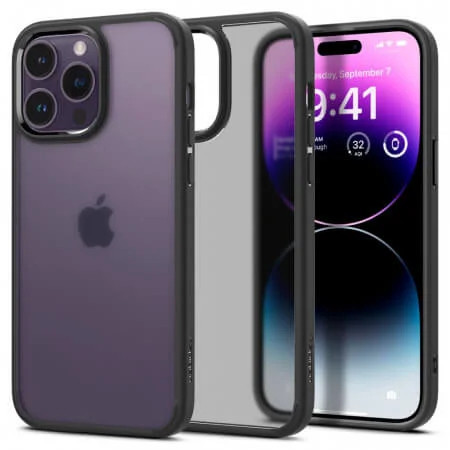 Husa iPhone 14 Pro Max Negru Mat UH Spigen