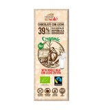Minitableta Ciocolata Bio cu Lapte Pronat 25gr, Chocolates Sole