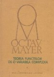 Teoria functiilor de o variabila complexa