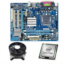 Kit Placa de Baza Refurbished GIGABYTE G41M-ES2L, Core 2 Duo E6550, Cooler foto