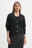 Levi&#039;s cardigan din amestec de lana culoarea negru, A8899