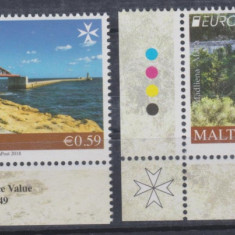 MALTA 2018 EUROPA CEPT - PODURI - Serie 2 timbre Mi.2006-7 MNH**