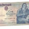 Bancnota Portugalia 100 escudos 12 martie 1985, circulata, stare relativ buna