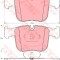 Set placute frana,frana disc TOYOTA HILUX II pick-up (LN8, RN5, LN6, YN6, YN5, LN5, RN6) (1983 - 2005) TRW GDB1118