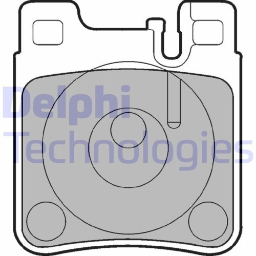 Delphi set placute frana, frana disc