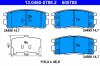 ATE 13.0460-5788.2 set placute frana,frana disc