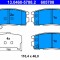 ATE 13.0460-5788.2 set placute frana,frana disc