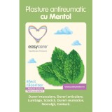 Plasture Antireumatic EasyCare cu Mentol, 12x18 cm, 1 buc - Dureri Musculare, Reumatice, Lumbago, Sciatica, Nevralgii