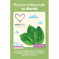 Plasture Antireumatic cu Mentol EasyCare 12x18cm 1buc