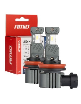 Set 2 leduri auto H8, H9, H11, H16, Canbus, 60W, 5600 Lm, 12V foto