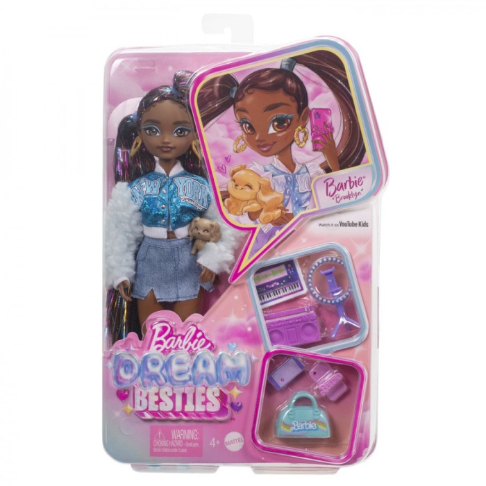 BARBIE DREAM BESTIES PAPUSA BARBIE BROOKLYN SuperHeroes ToysZone
