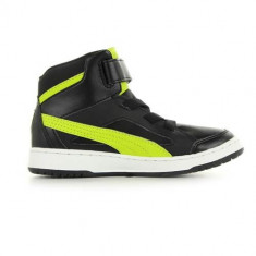 Ghete Copii Puma Rebound V2 HI Kids Whitevivid 35680908 foto