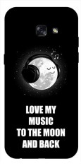 Husa Silicon Soft Upzz Print Samsung A5 2017 Model Music foto