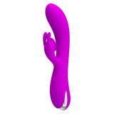 Samuel iepurașul tornadă - Vibrator iepuraș cu sucțiune clitoris mov 20.5cm, Orion