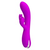 Samuel iepurașul tornadă - Vibrator iepuraș cu sucțiune clitoris mov 20.5cm