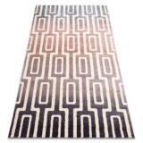 Covor KAKE 25809657 Labirint modern violet / roz / gri , 80x150 cm