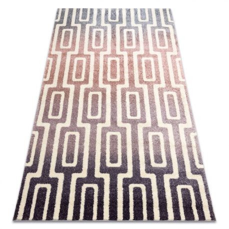 Covor KAKE 25809657 Labirint modern violet / roz / gri , 120x170 cm