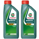 Pachet 2 litri ulei Castrol Magnatec 5W40 A3 B4