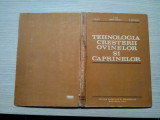 TEHNOLOGIA CRESTRII OVINELOR SI CAPRINELOR - I. Labusca - 1983, 211 p., Alta editura
